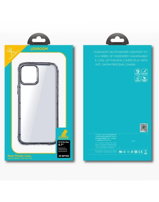 İphone 12 Mini Crystal Serisi Dayanıklı Sert Silikon Kılıf