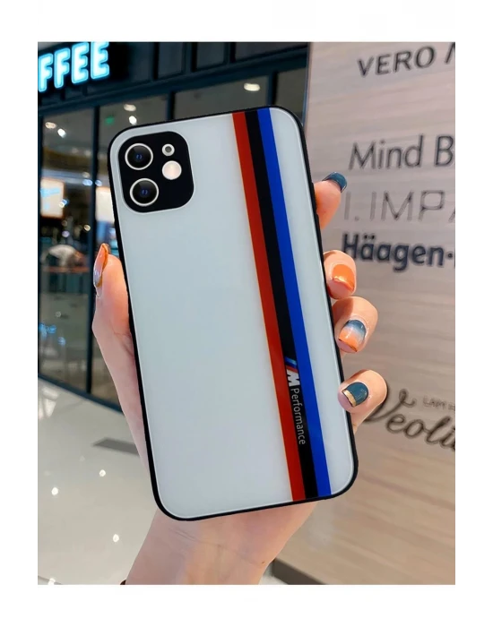 İphone 12 Pro Max Desenli Cam Telefon Kılıfı