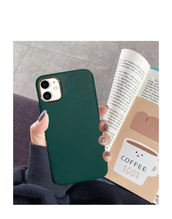 İphone 12 Pro Max Dik Kenar Atlas Telefon Kılıfı