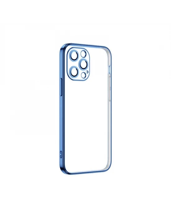 İphone 12 Pro Max Kamera Lens Korumalı Plating Telefon Kılıfı