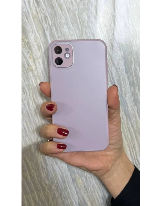 İphone 12 Pro Max Mat Elektro Cam Kamera Korumalı Kılıf