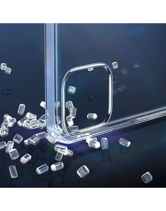 İphone 12 Pro Max Transparent Serisi Şeffaf Silikon Cep Telefonu Kılıfı