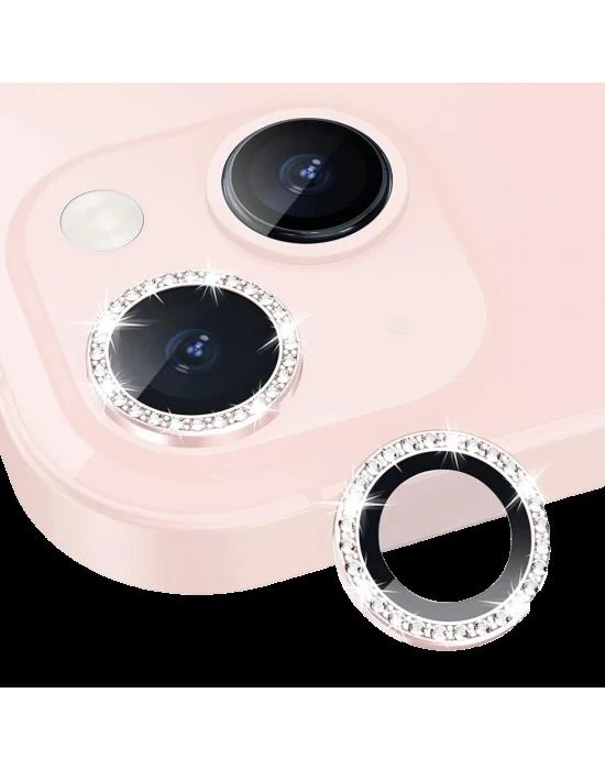 İphone 13-13 Mini Taşlı Lens Koruma