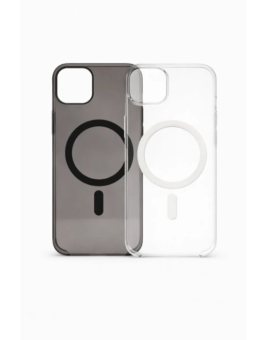 İphone 13/14 ile Uyumlu Magsafe Özellikli Kristal Netlik Sararmaz PC Clear Case
