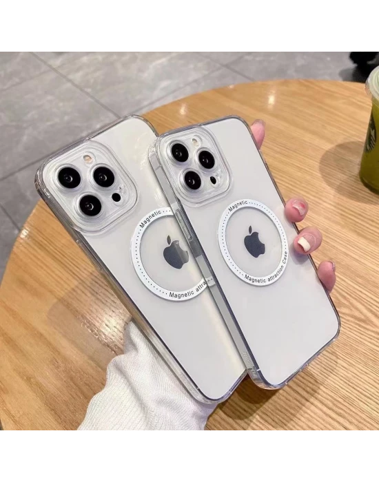 İphone 13 Magsafe Uyumlu Şeffaf Kapak