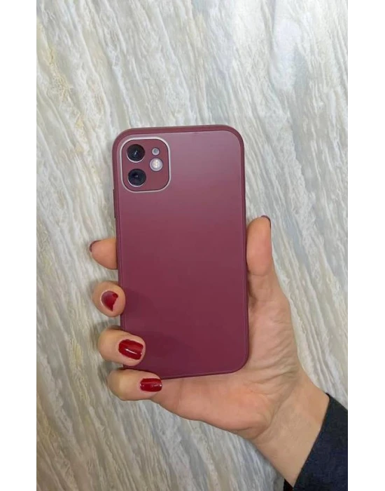 iPhone 13 Mat Cam Elektro Kamera Korumalı Kılıf