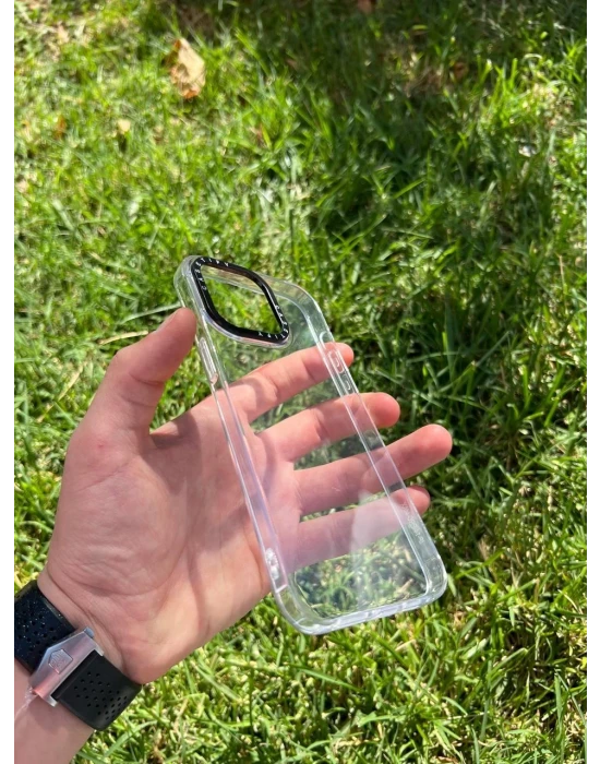 İphone 13 Pro Casetify Şeffaf Silikon Telefon Kılıfı