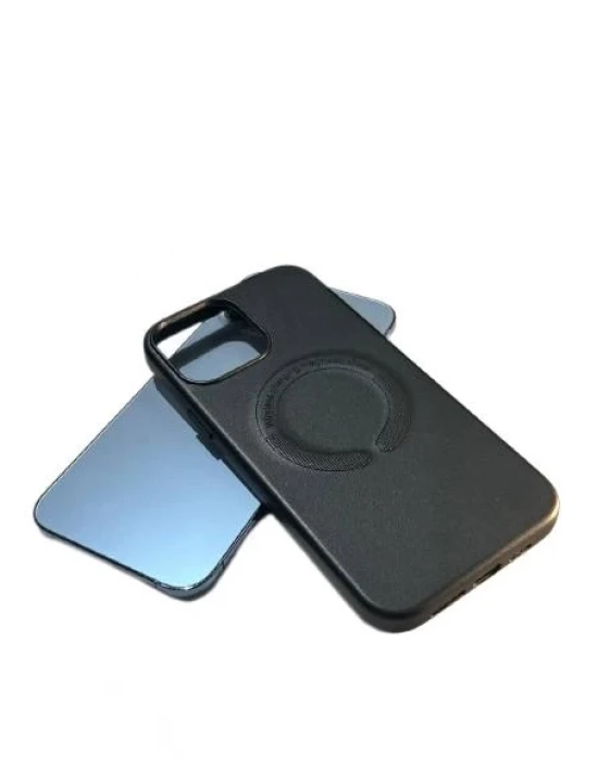 İphone 13 Pro Max Magsafe Leather Telefon Kılıfı Kılıf
