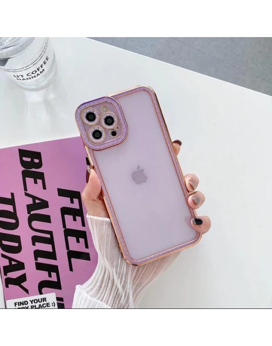 İphone 13 Pro Max Rio Yıldız Desenli Kamera Korumalı Kılıf