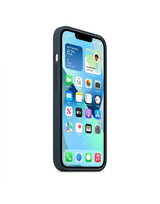 İphone 13 Pro Max Silicone Case Mikrofiber İç Arka Koruma Telefon Kılıfı