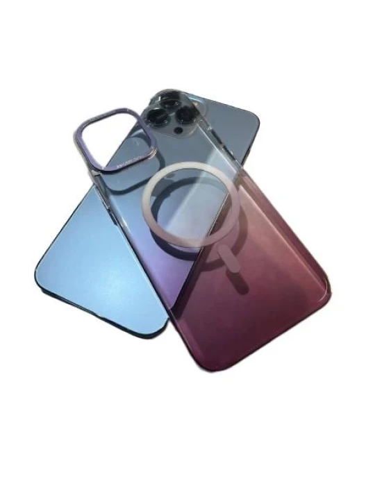 İphone 13 Pro Pixel Sert Magsafe Telefon Kılıfı Kılıf