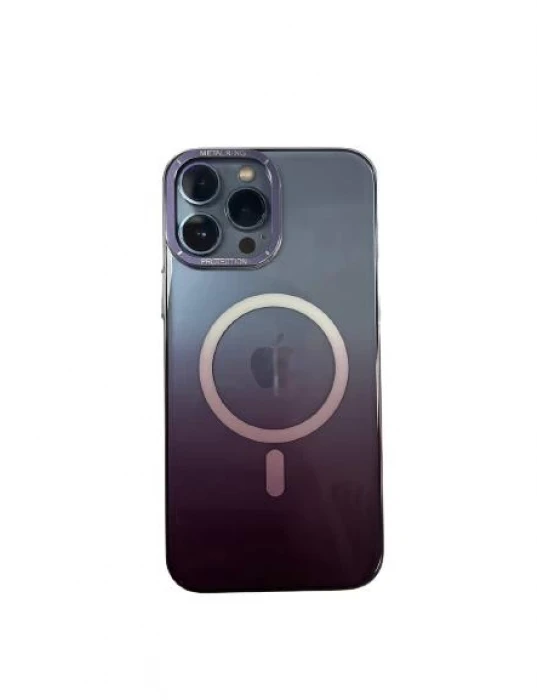 İphone 13 Pro Pixel Sert Magsafe Telefon Kılıfı Kılıf