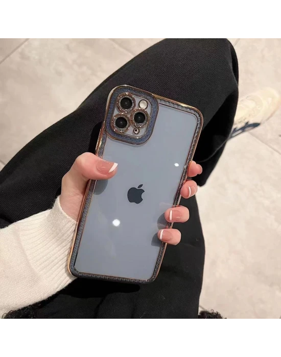 İphone 13 Pro Rio Yıldız Desenli Kamera Korumalı Kılıf