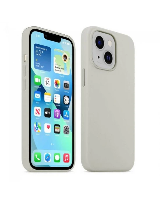 İphone 13 Pro Silicone Case Mikrofiber İç Arka Koruma Telefon Kılıfı