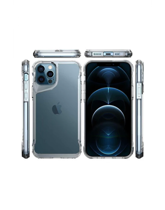 İphone 13 Pro T-Max Şeffaf Silikon Telefon Kılıfı