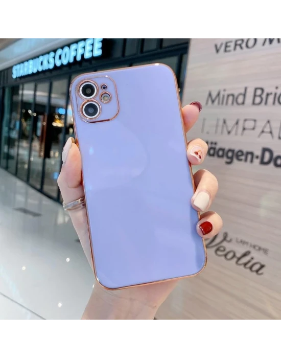 İphone 13 TPU Glossy Yumuşak Kamera Korumalı Cep Telefonu Kılıfı