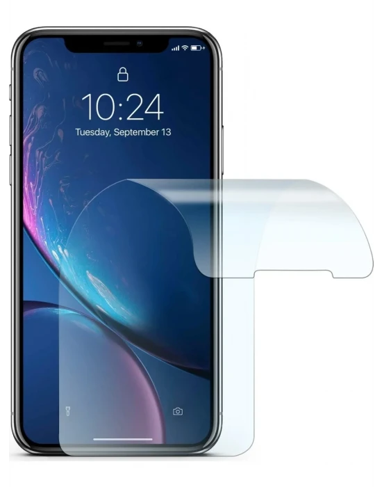 İphone 14 ile Uyumlu Okmore Nano Esnek 9H Ekran Koruyucu