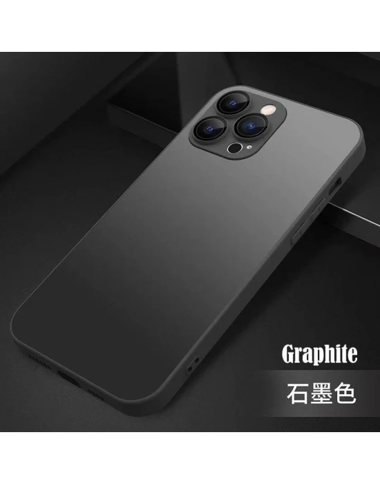 İphone 14 Mat Elektro Cam Telefon Kılıfı