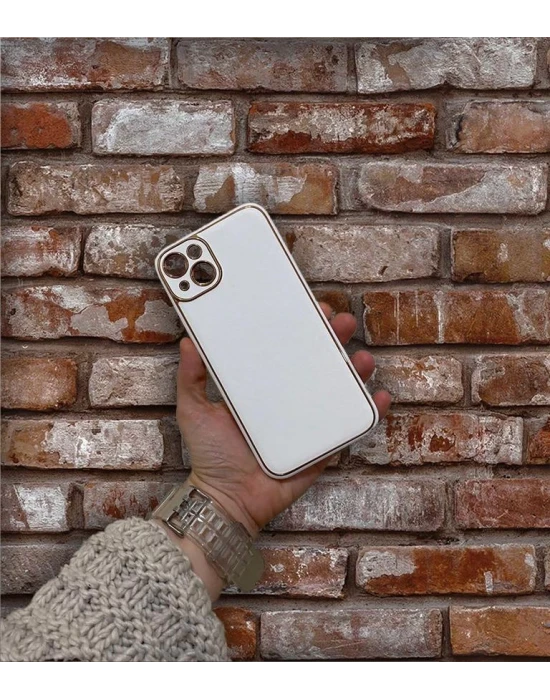 İphone 14 Plus Deri Görünümlü Coco Telefon Kılıfı-Kılıf