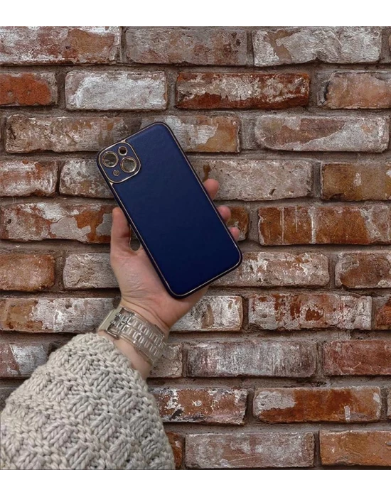 İphone 14 Plus Deri Görünümlü Coco Telefon Kılıfı-Kılıf