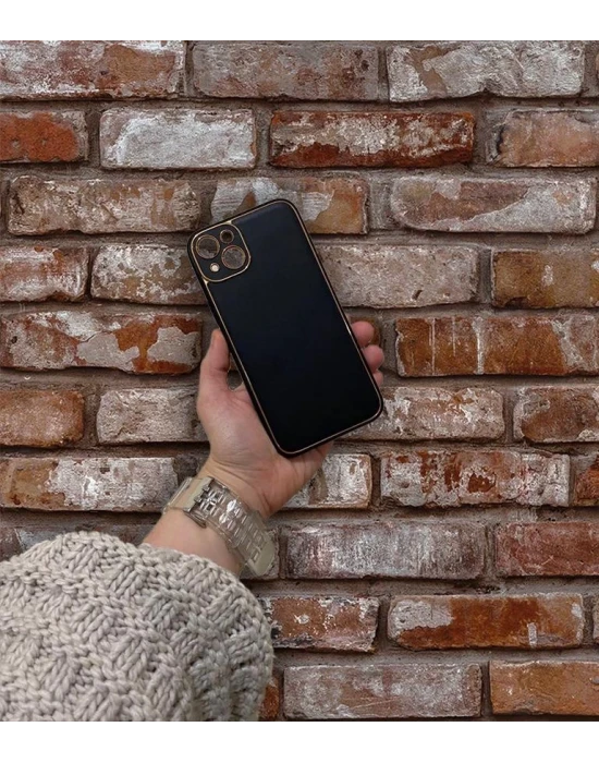 İphone 14 Plus Deri Görünümlü Coco Telefon Kılıfı-Kılıf