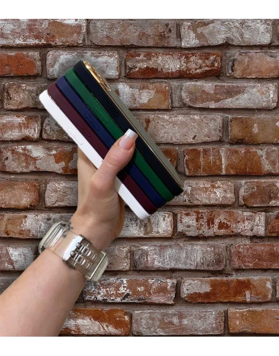İphone 14 Plus Deri Görünümlü Coco Telefon Kılıfı-Kılıf