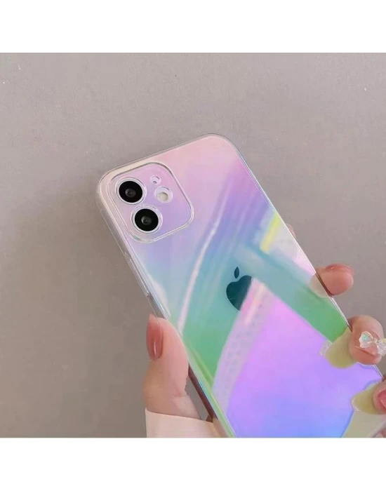 İphone 14 Plus Gökkuşağı Rainbow Telefon Kılıfı
