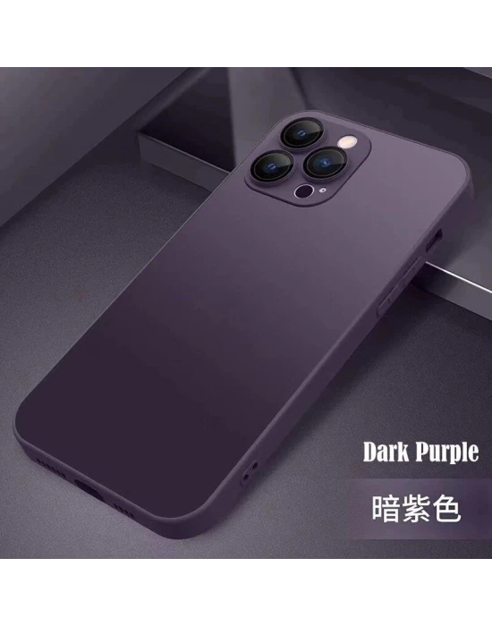 İphone 14 Plus Mat Elektro Cam Telefon Kılıfı