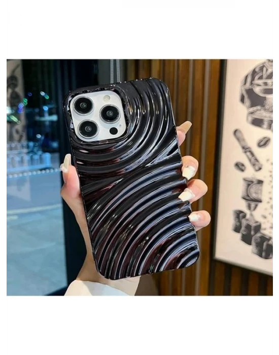 İphone 14 Plus Ripples Parlak Darbelere Dayanıklı Silikon Kılıf
