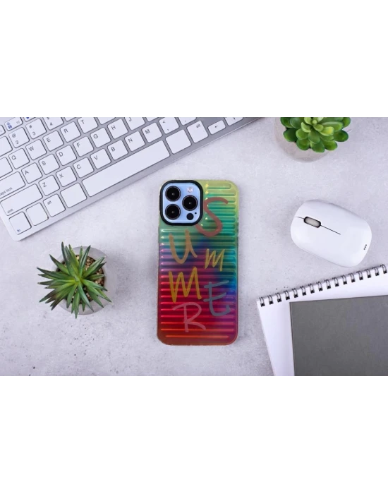 İphone 14 Plus Uyumlu Summer Cep Telefonu Kılıfı