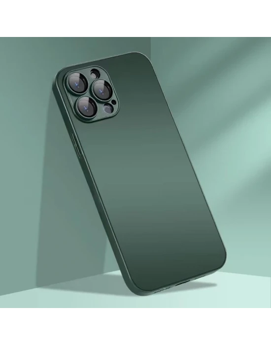 İphone 14 Pro Max Buzlu Ag Glass Telefon Kılıfı&Kılıf