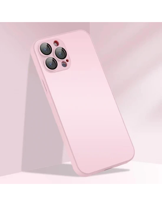 İphone 14 Pro Max Buzlu Ag Glass Telefon Kılıfı&Kılıf