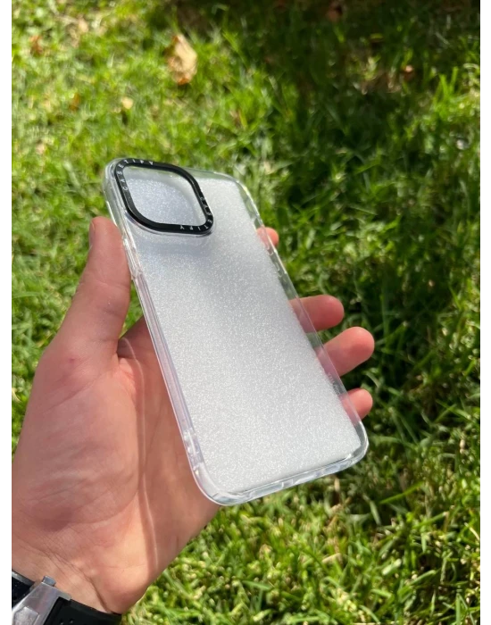 İphone 14 Pro Max Casetify Şeffaf Silikon Telefon Kılıfı