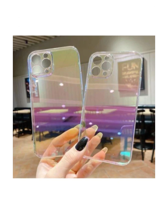 İphone 14 Pro Max Gökkuşağı Rainbow Kılıf Telefon Kılıfı
