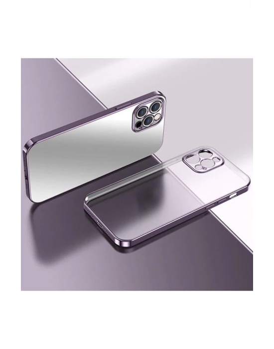 İphone 14 Pro Max Lazer Kamera Lens Korumalı Plating Telefon Kılıf&Telefon Kılıfı