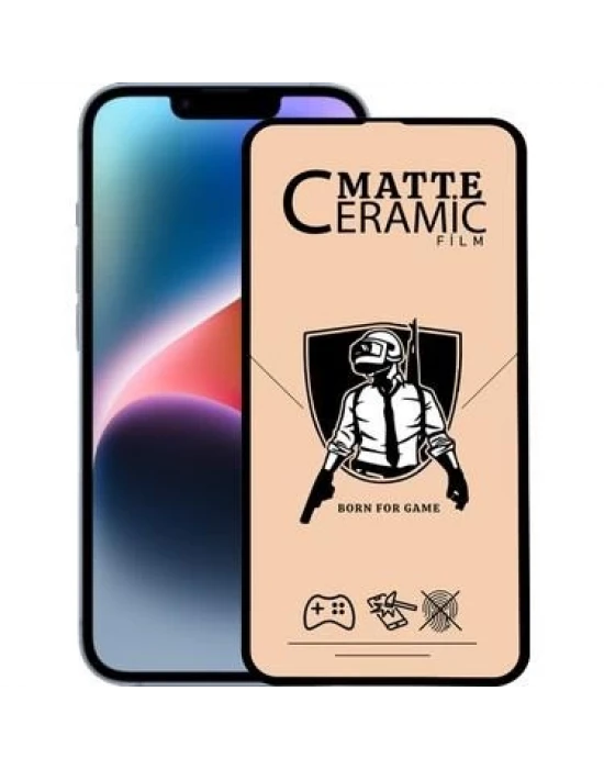 İphone 14 Pro Max Mat Tam Kaplayan Seramik Nano