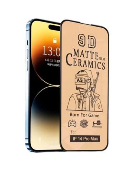 İphone 14 Pro Max Mat Tam Kaplayan Seramik Nano