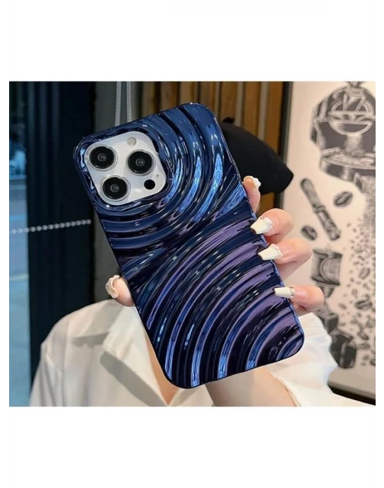 İphone 14 Pro Ripples Parlak Darbelere Dayanıklı Silikon Kılıf