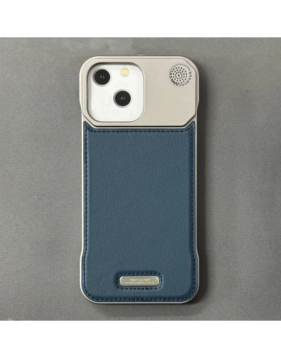 iPhone 15 Parfümlü Koku Hazneli MagSafe Uyumlu Deri Kılıf