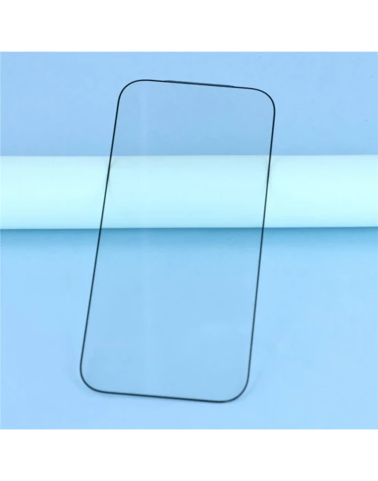 İphone 15 Pro Max ile Uyumlu Tam Kaplayan Toz Tutmayan Anti Statik Cam