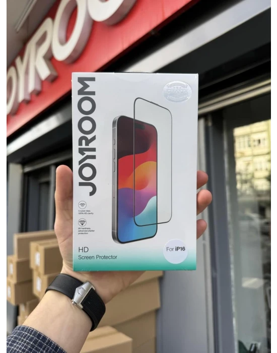 iPhone 16 (6.1) Hd Kırılmaz Cam Tam Kaplayan Ekran Koruyucu