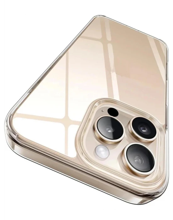 İphone 16 Pro Max Kılıf Süper Şeffaf Silikon Kapak