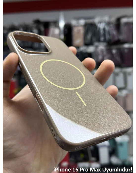 İphone 16 Pro Max Uyumlu Premium Özel Seri Magsafe Think Kılıf