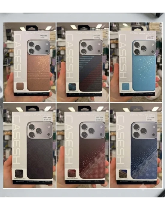 İphone 17 Pro Knt Karbon Magsafe Kılıf