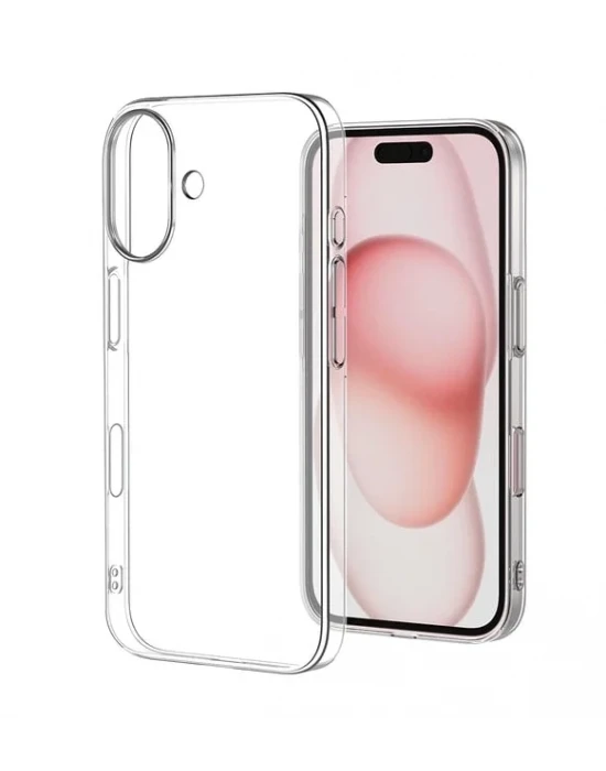 İphone 17 Sert Şeffaf Telefon Kılıfı