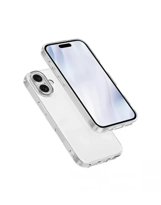 İphone 17 Sert Şeffaf Telefon Kılıfı