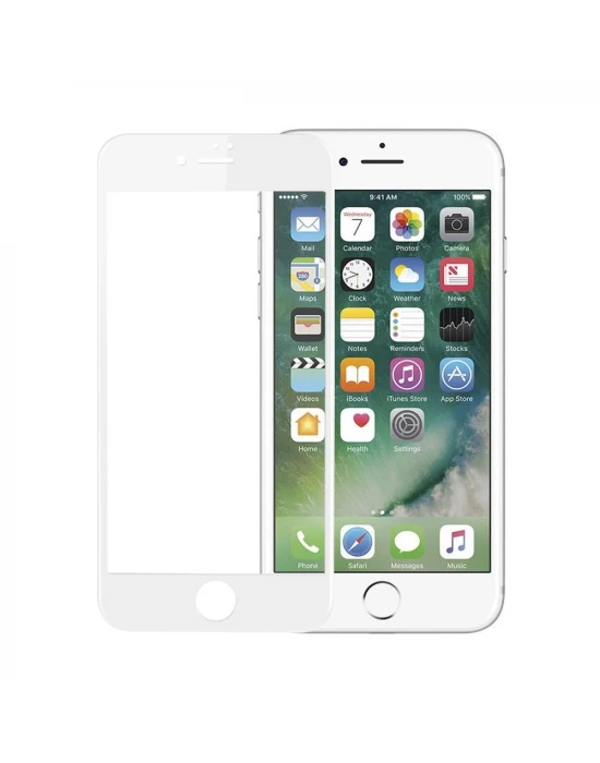 İphone 7-8 Plus 9D Full Cam Kavisli Ekran Koruyucu