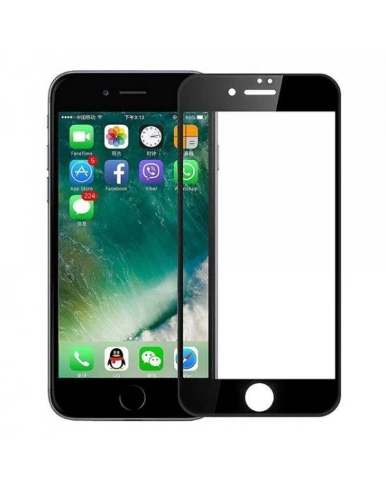 iPhone 7-8 Seramic Fiber Nano Ekran Koruyucu Siyah