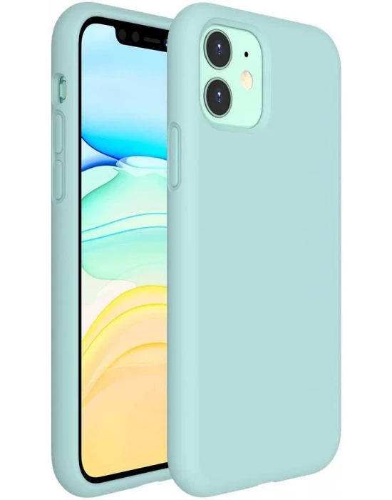 İphone Silikon Case Mikrofiber İç Arka Koruma Telefon Kılıfı
