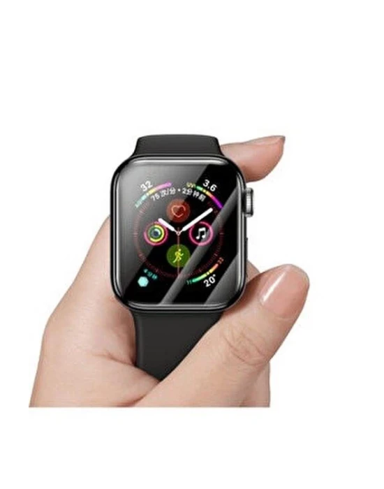 İphone Watch 38mm Polimer Nano Tam Kaplama Ekran Koruyucu